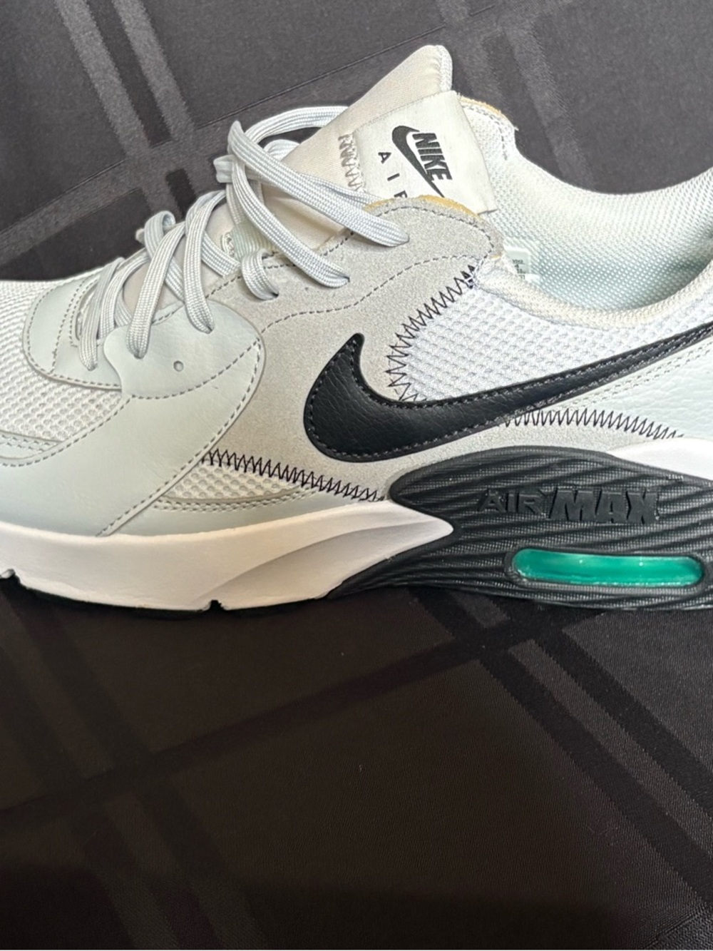 Nike Air Max Excee 'Pure Platinum Black Mens Shoes Size:12 “EUC”